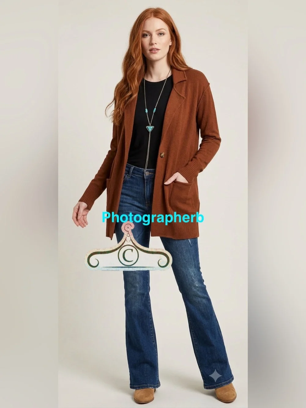 Free People Oversized Desert Blazer Chestnut NWT cardigan style - Picture 1 of 14